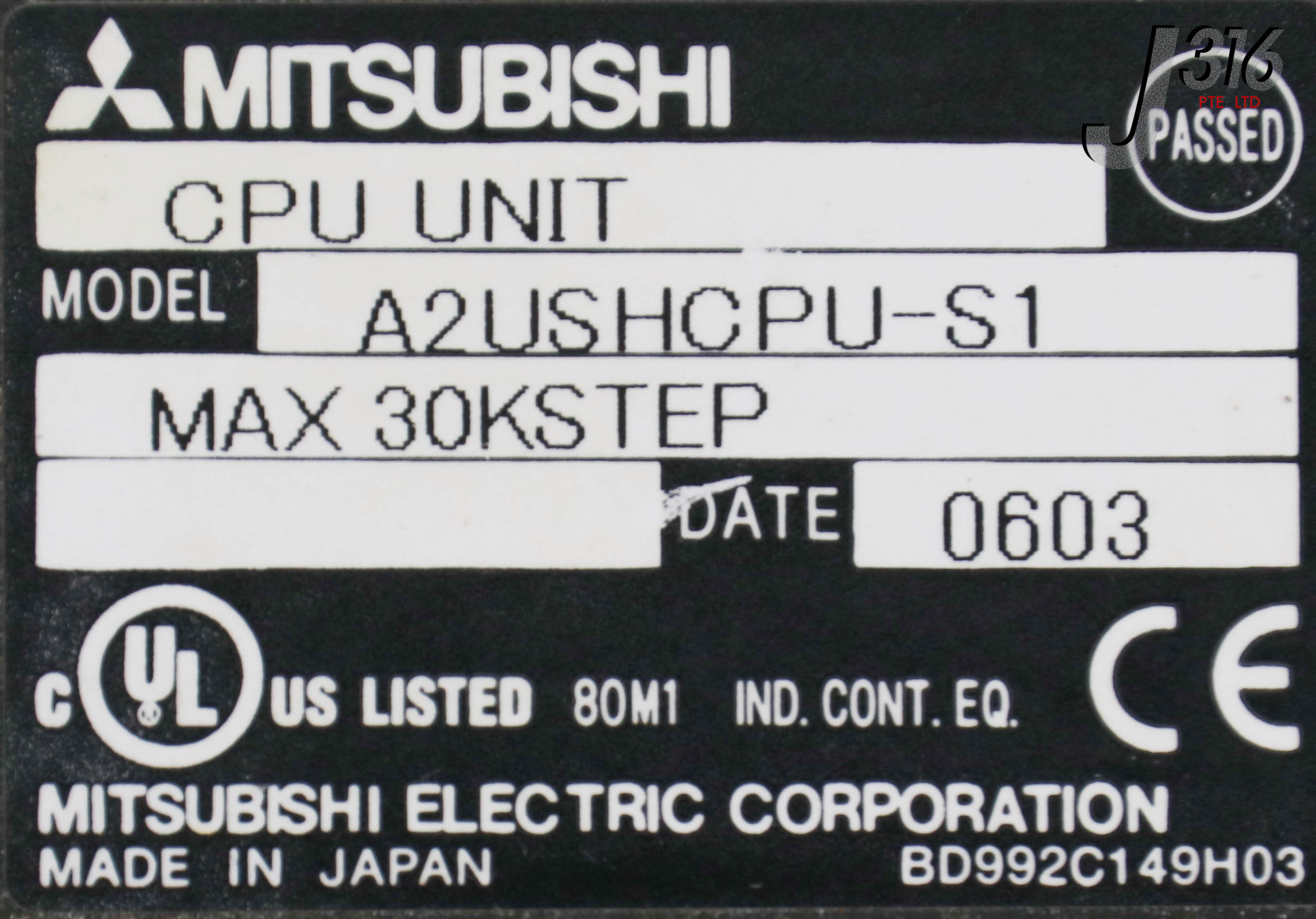 Mitsubishi Melsec Cpu Unit A Ushcpu S J Gallery